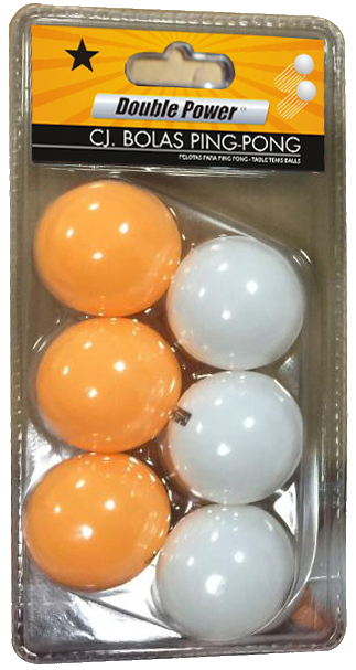 Ping Pong Balls - Pack of 6